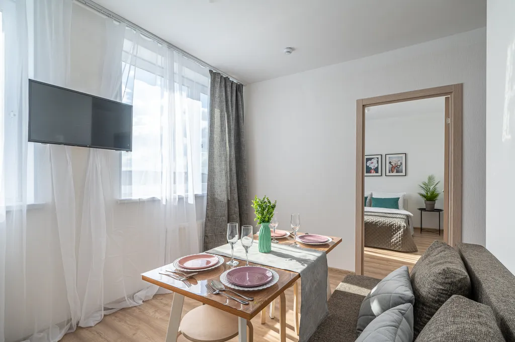 Просторная двухкомнатная квартира