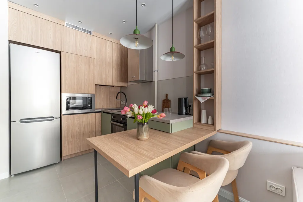 Квартира Квартира с отдельной спальней и рабочим местом в 900 метрах от пляжа — Зеленоградск