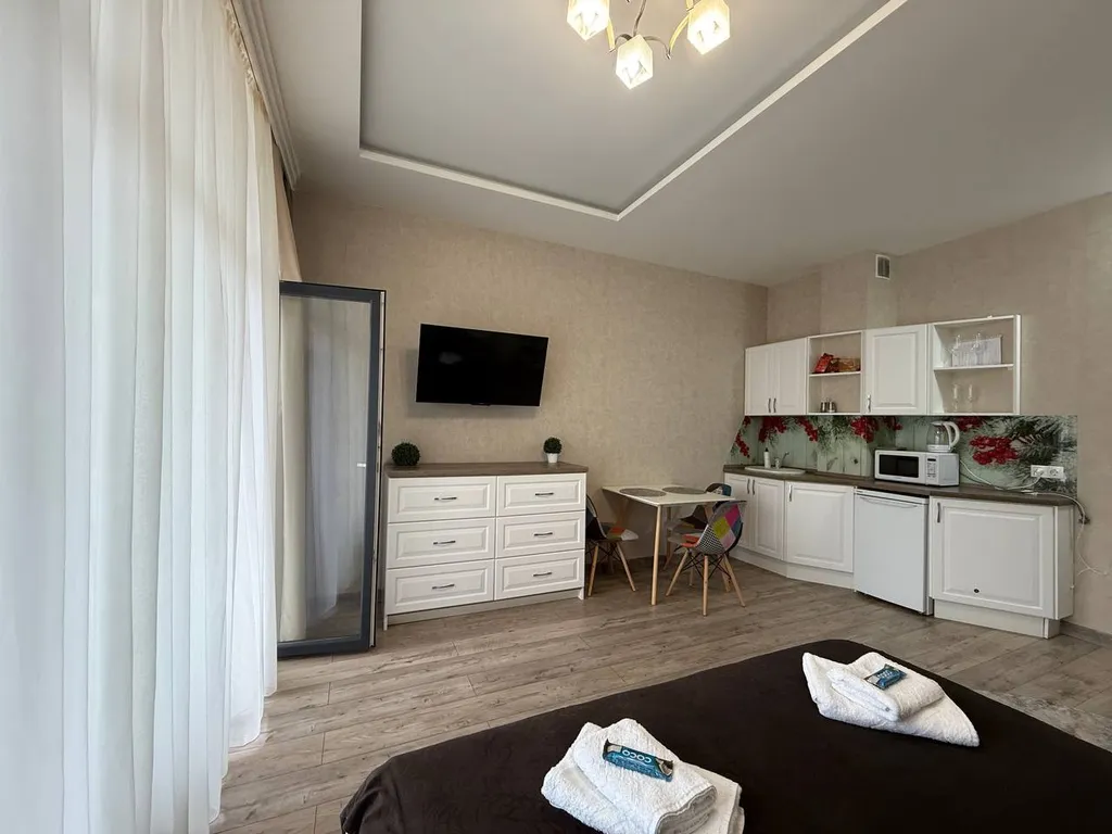 Квартира Уютная квартира-студия с террасой у моря — Светлогорск