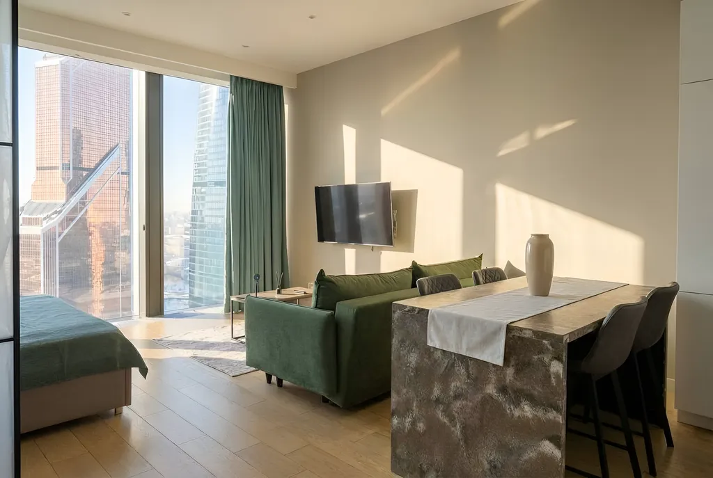 Квартира Квартира Cozy Aparts Нева 37 — Москва