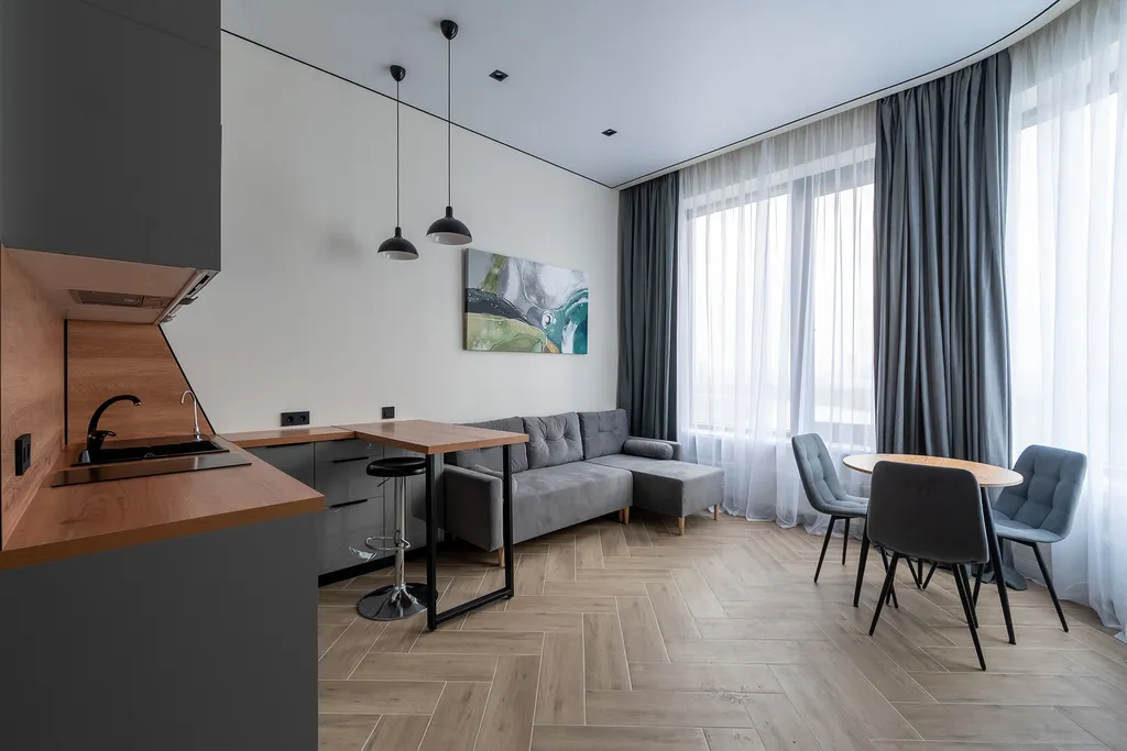 Квартира Квартира Люкс апарты с умным домом Алиса, вид на реку, возле Экспо — Москва