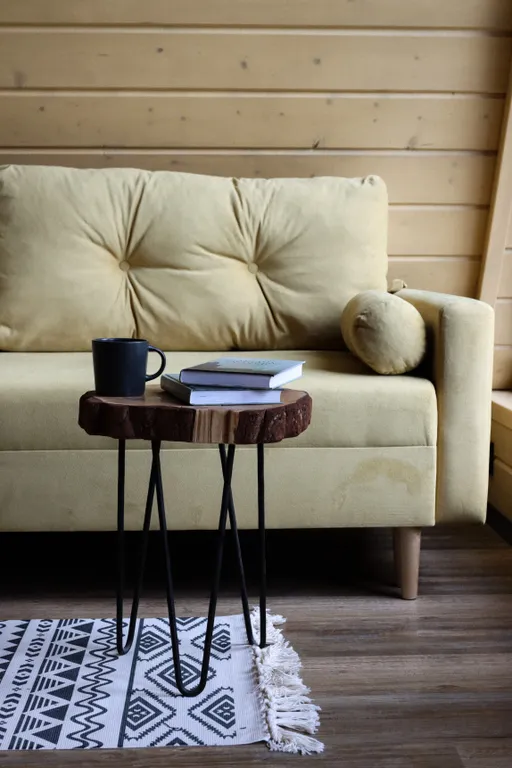 Дом A-frame с видом на реку