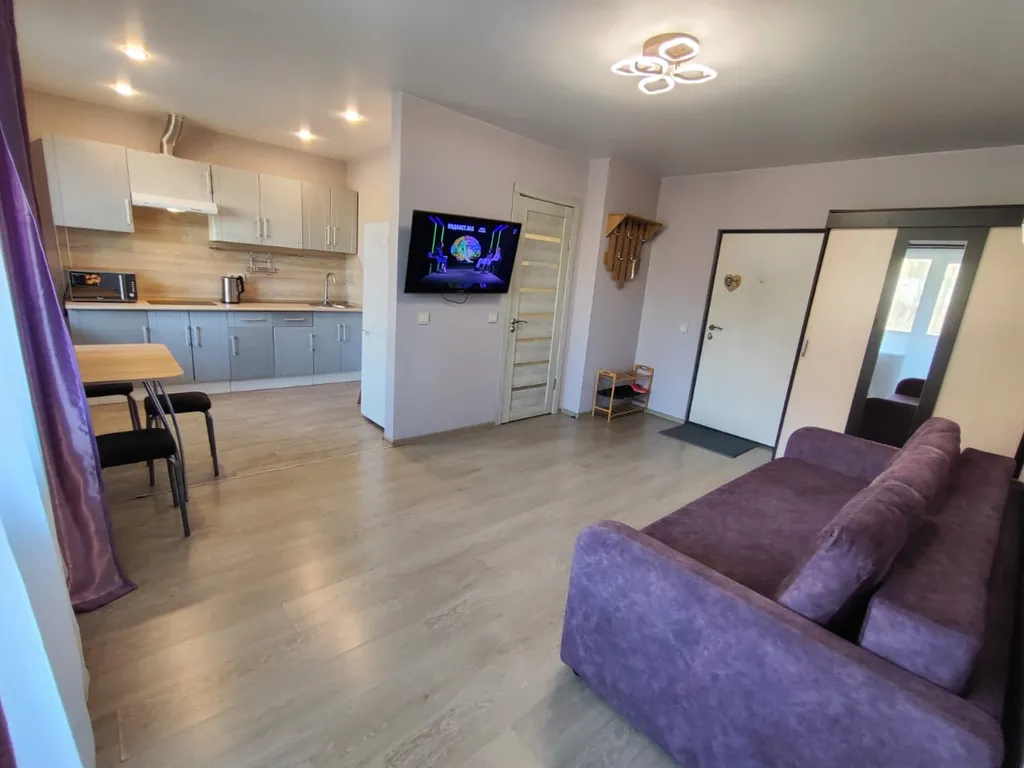 Студия в новом доме в новом районе Снеговая падь