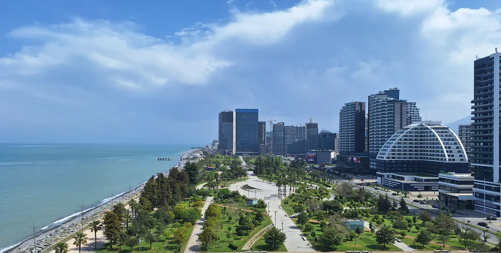 Квартира Квартира Апартамент Batumi view, первая линия, с видом на море — Батуми