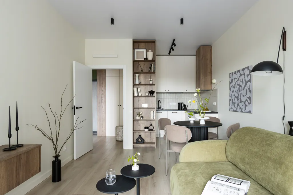 Однокомнатная квартира в лесу