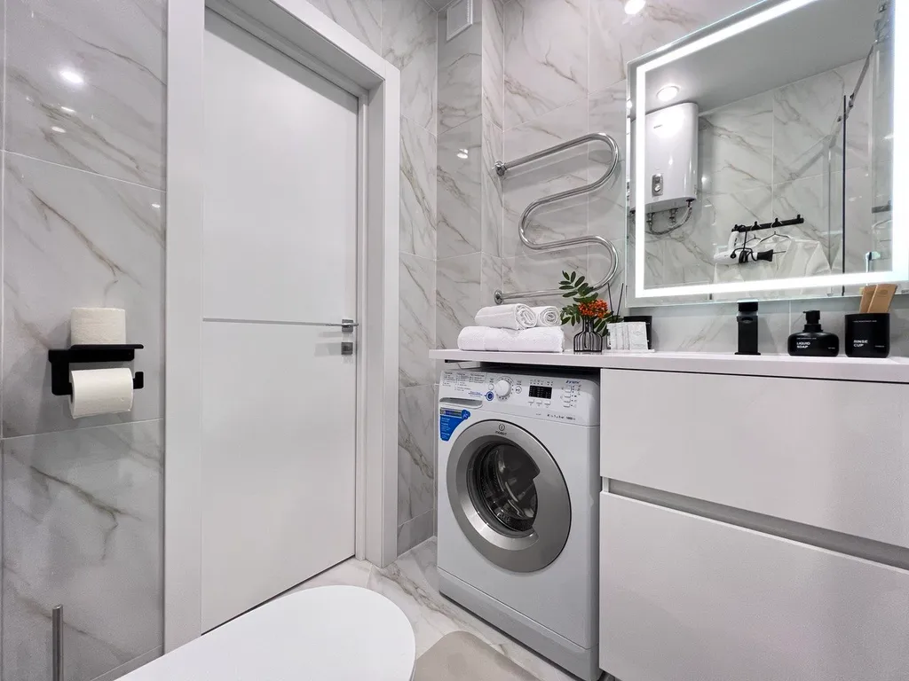 Квартира с видом на реку с террасы