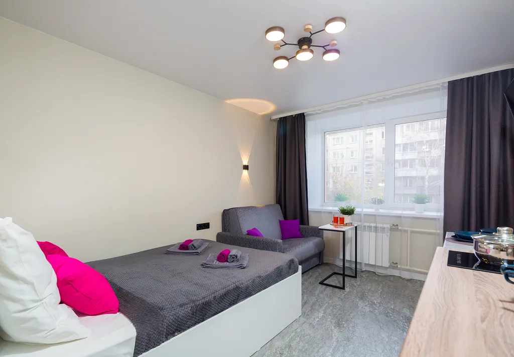 Квартира Квартира Уютная комфортная студия — Иркутск