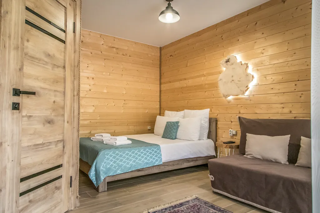 Коттедж для всей компании с видом на горы