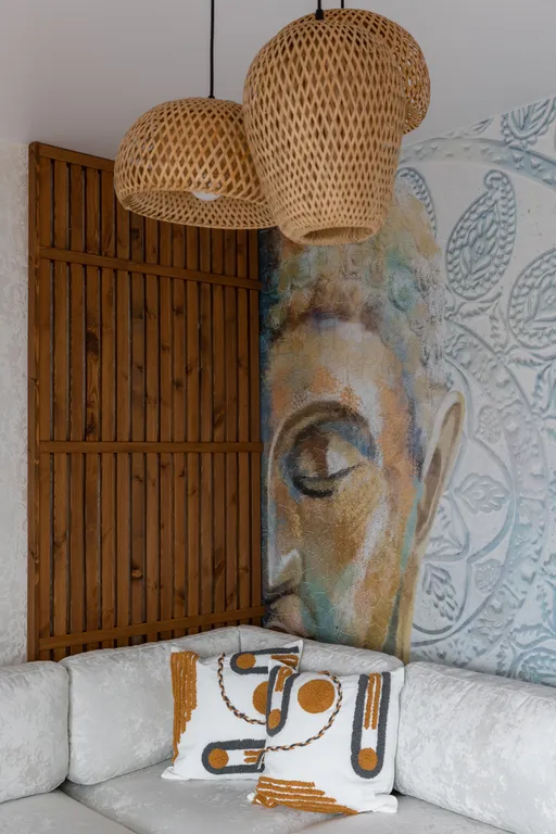 Коттедж Уютный стильный дом в стиле Джапанди — Аннино