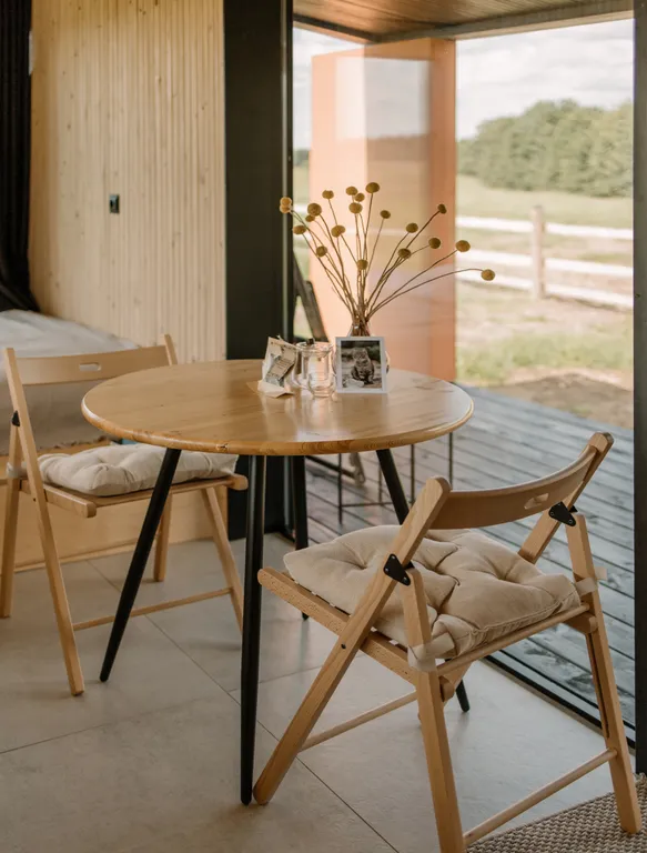 Глэмпинг - Панорамные дома на ферме Nomad Houses