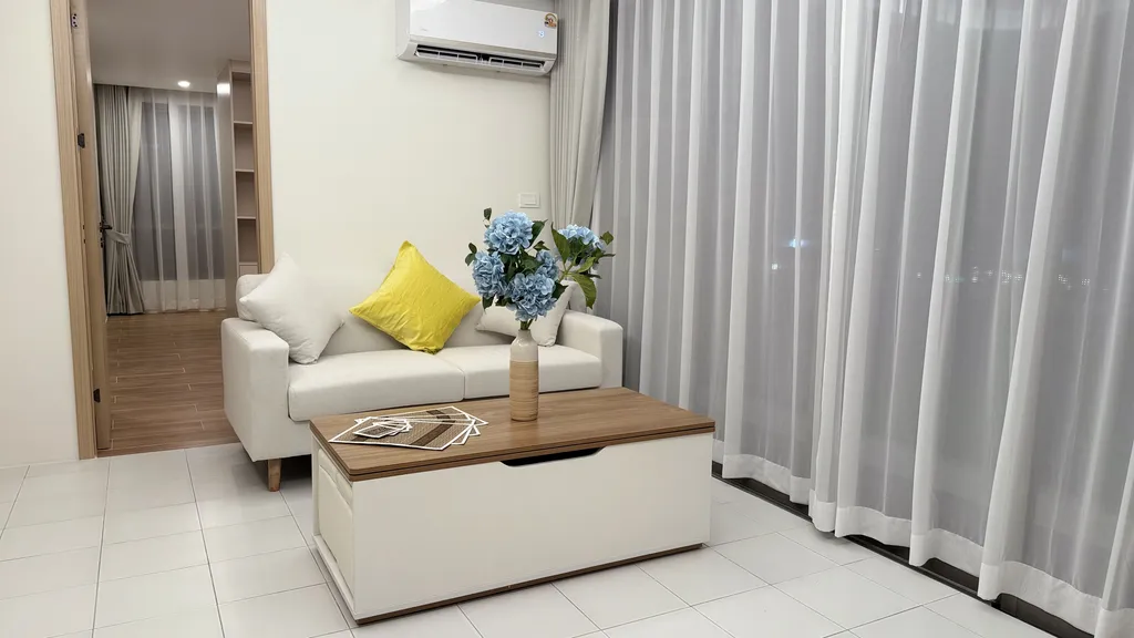 Двухкомнатная квартира у пляжа Камала с рабочим кабинетом, бассейном, залом