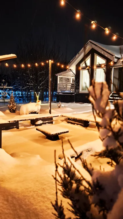 Уютный дом с панорамным видом, просторной территорией и баней