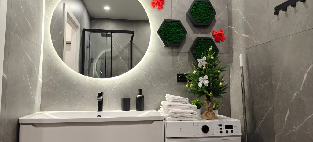 Новая квартира с прекрасным видом на Свиягу и город