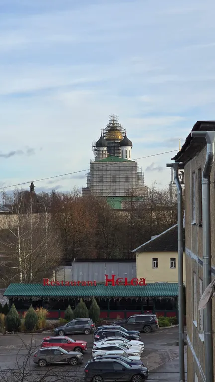 Уютная 2-комнатная квартира в центре города с видом на Кремль — аренда посуточно в Псков