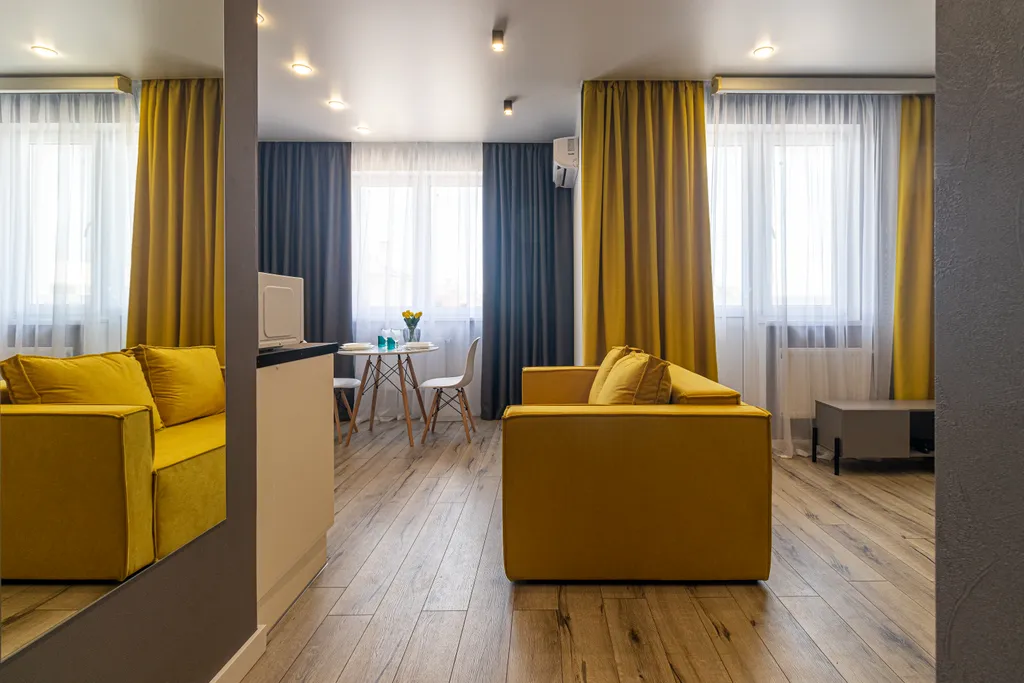 Квартира Квартира Стильный апарт с Алисой и проектором — Краснодар