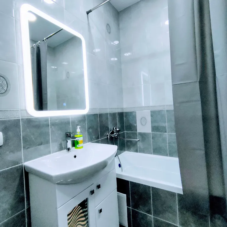 Квартира Уютная 1-к квартира в эко ЖК Белые росы в Динской — Динская