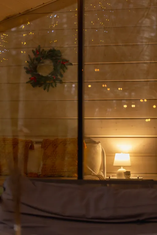 Уютный дом с сауной в лесу