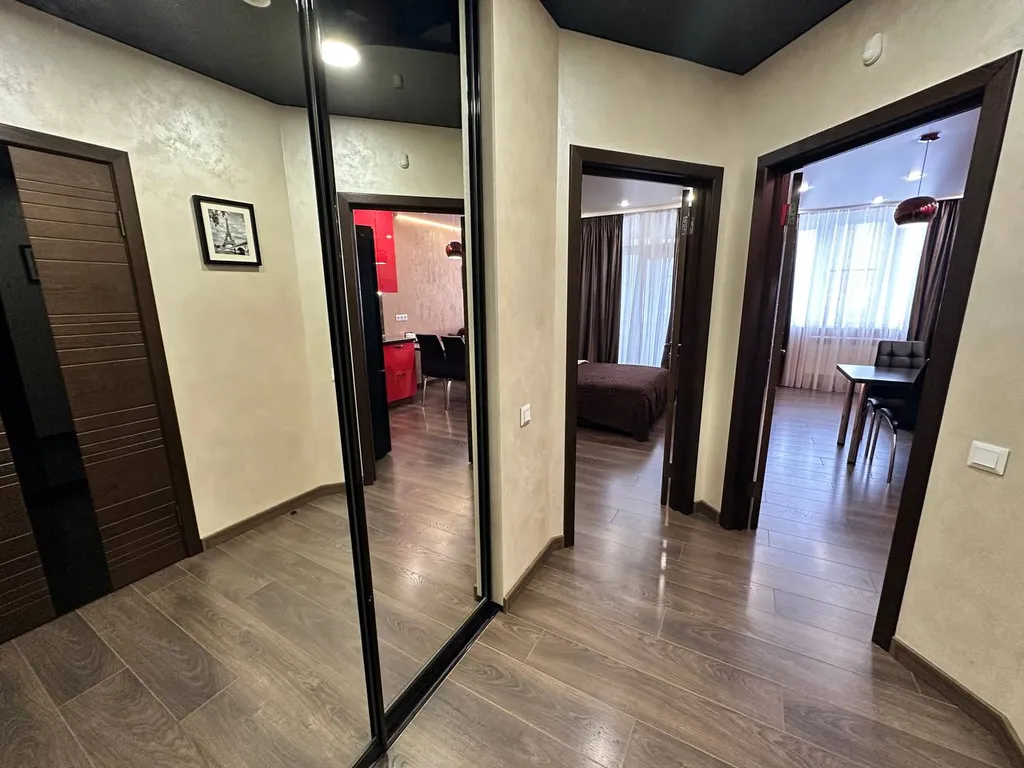 Евродвушка с лоджией с видом на Дон