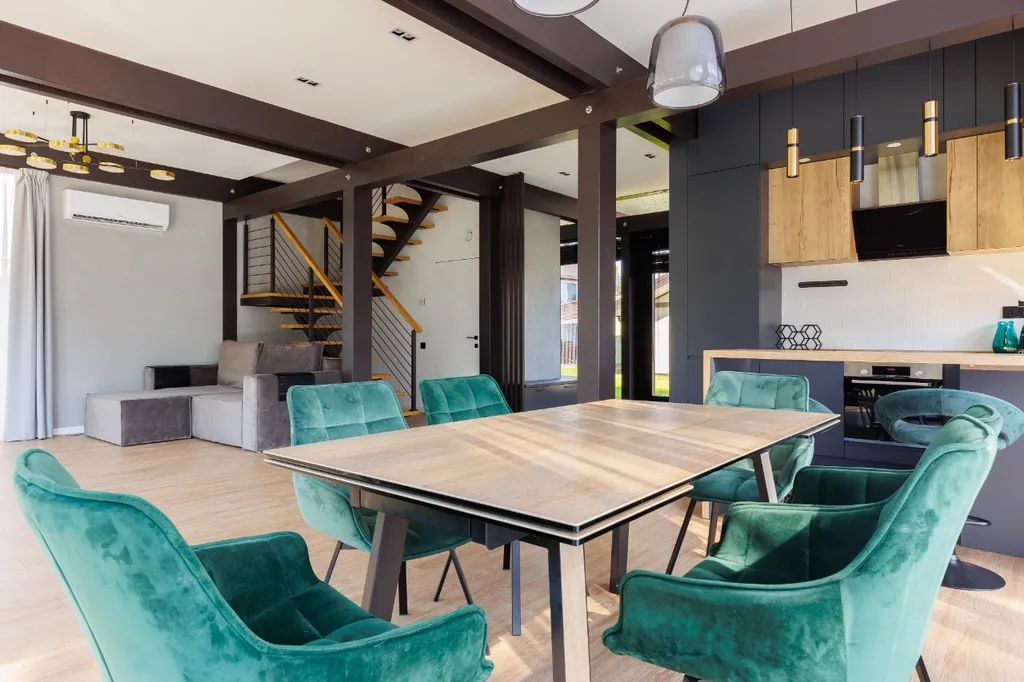 Панорамный вид на лес