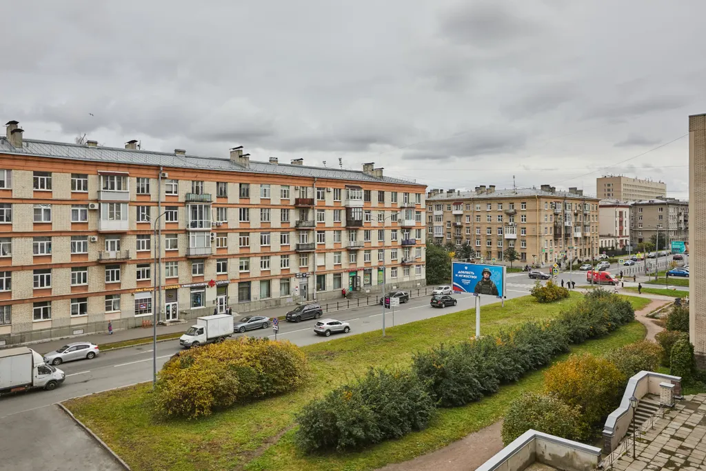 Квартира Квартира Удобная студия для 4х у метро Электросила — Санкт-Петербург