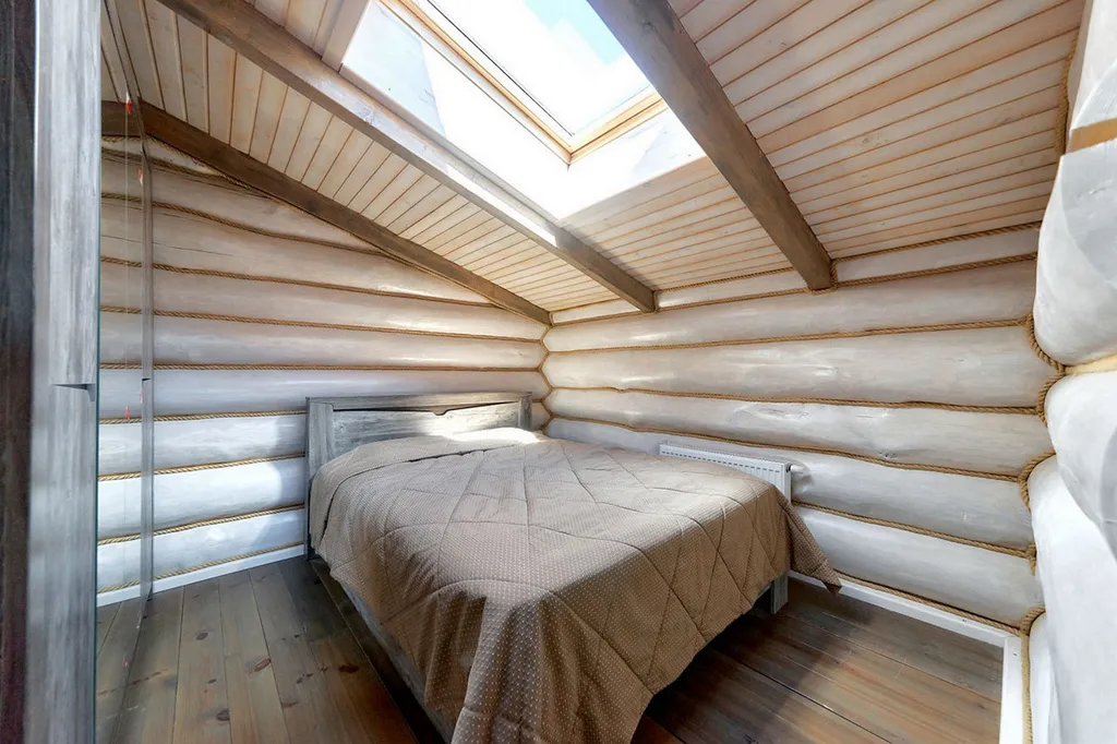 Шале с баней бассейном и видом на озеро