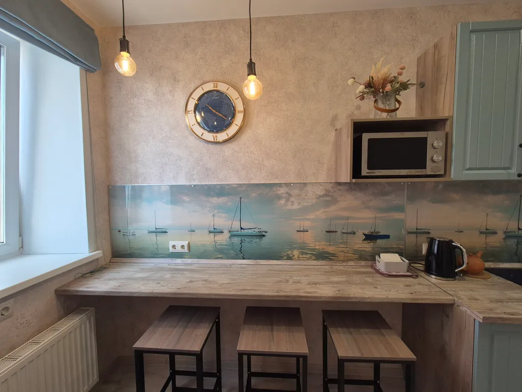 Уютная 1-комнатная квартира с видом на Каму в центре м/р Гайва