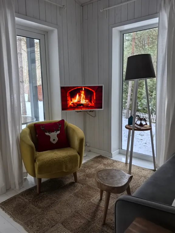 Дом в лесу рядом с музеем-усадьбой Поленово