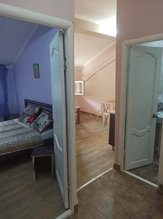 Квартира Квартира Удобная евродвушка с видом на Чёрное море и морпорт — Сочи