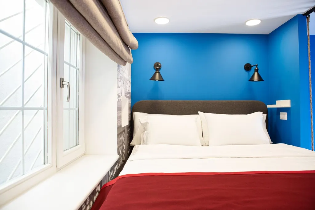 Апартаменты на 4 гостей с внутренним двориком