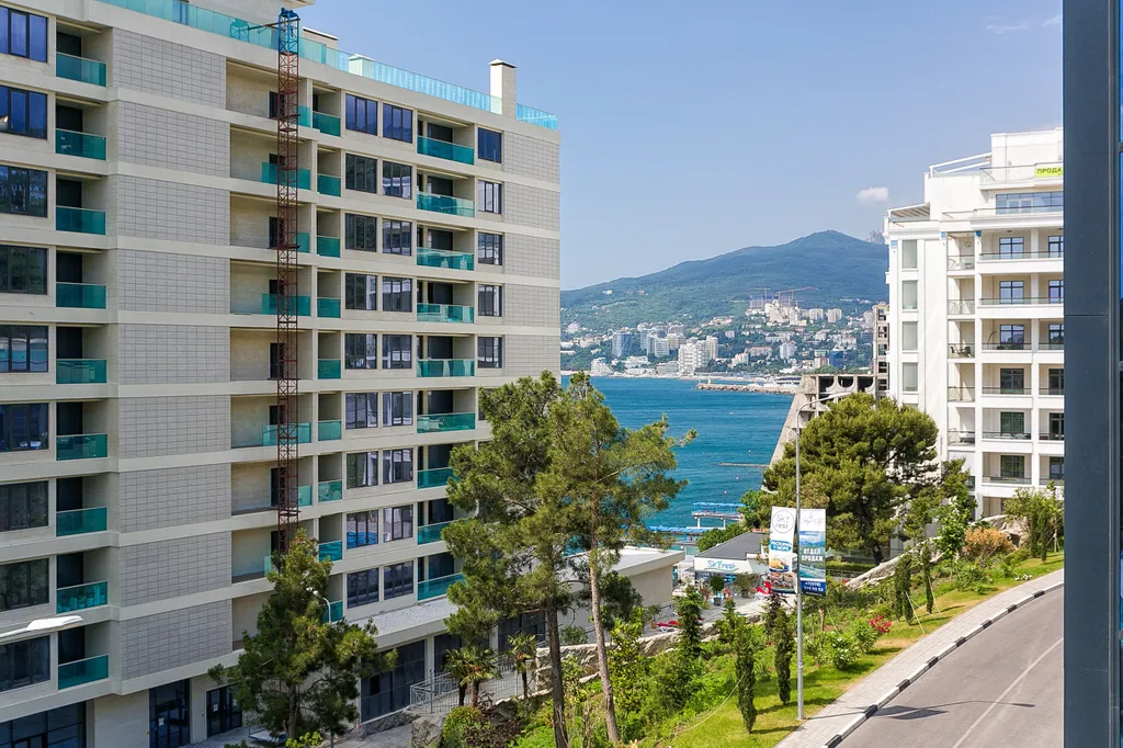 Уютная квартира Аквамарин с видом на море