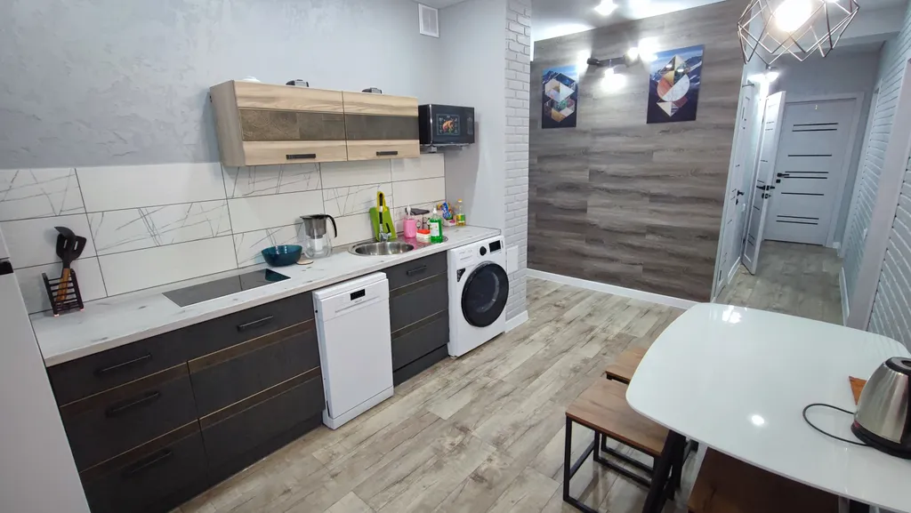 Полноценные трёхкомнатные апартаменты люкс с кондиционером