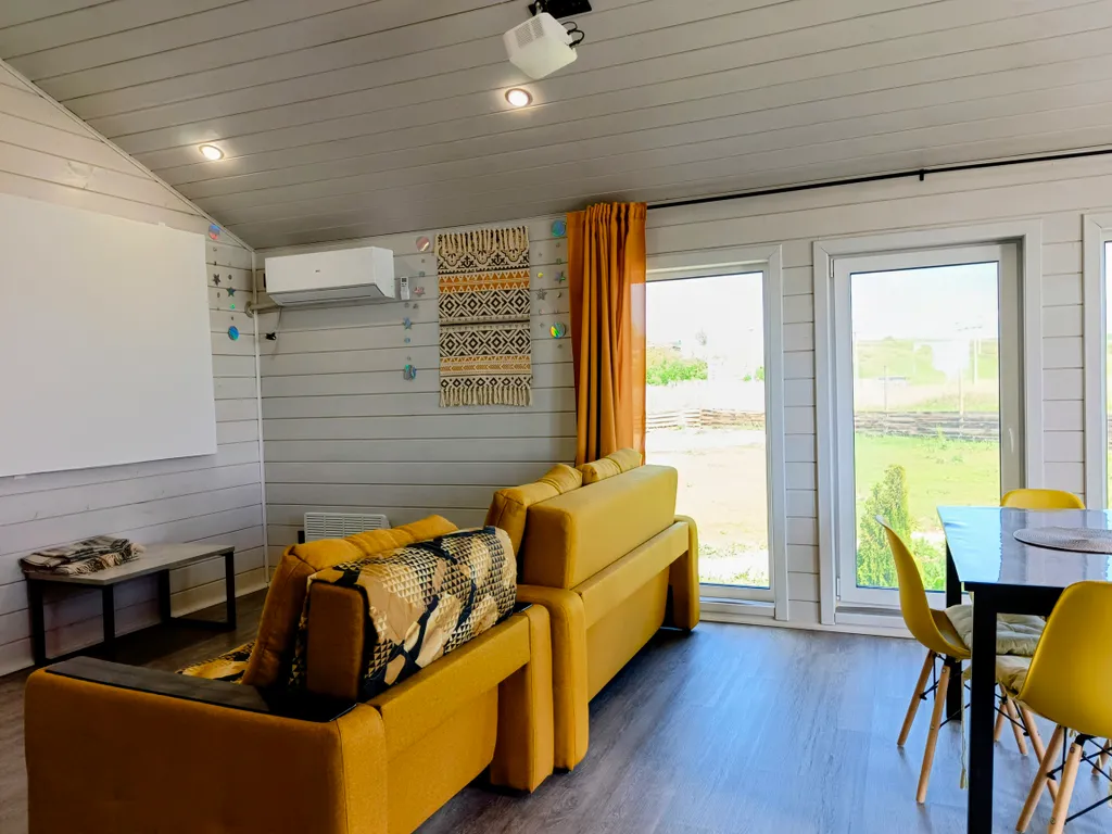 Коттедж с проектом с видом на Волгу с бесконтактным заселением