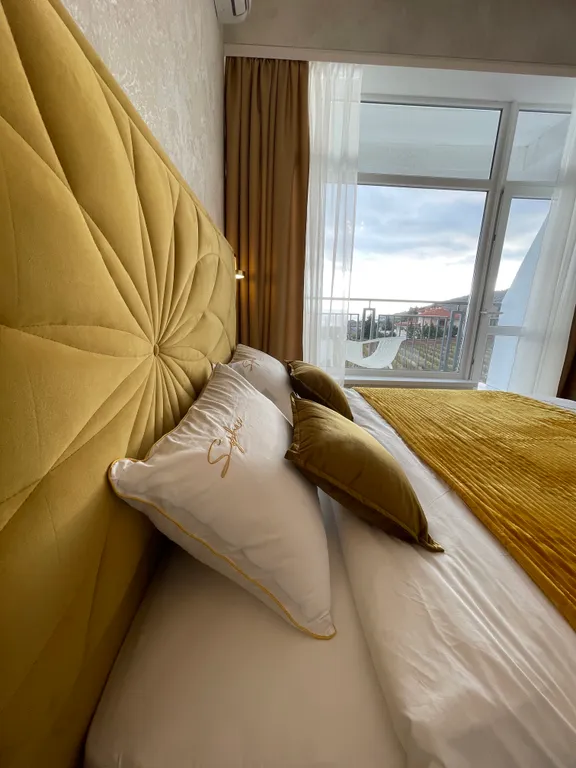 Апартамент с потрясающим видом на море и виноградники