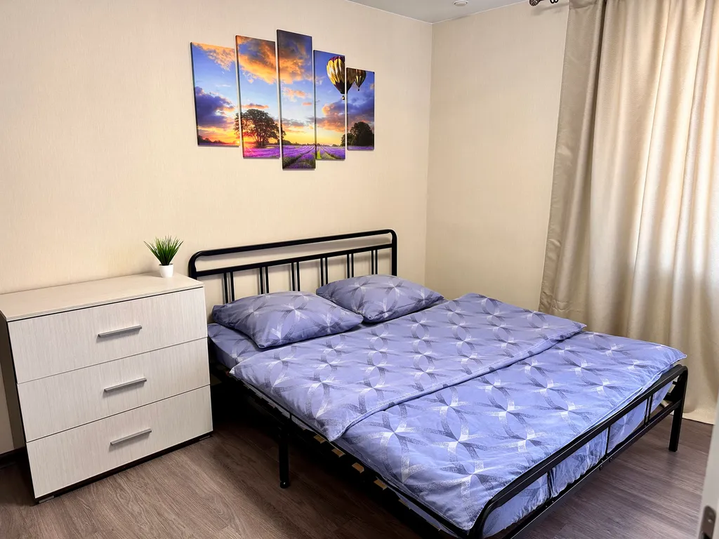 Уютная двухкомнатная квартира с просторной кухней