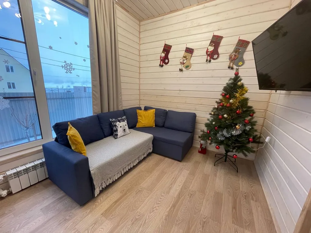 Коттедж с баней и банным чаном