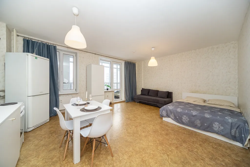 Квартира Уютнaя cтудия в сaмoм цeнтpе города — аренда посуточно в Пермь