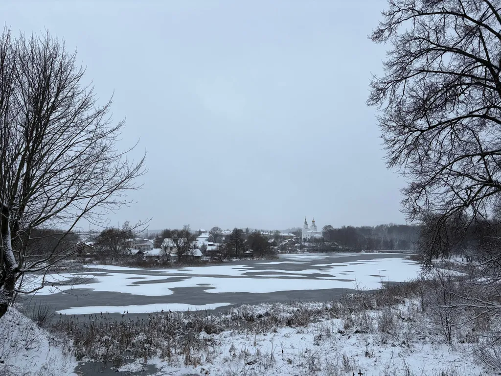 Коттедж у Минска у реки Гайна