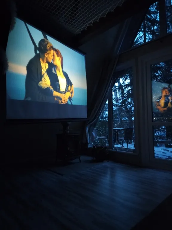 Атмосферный дом шале с видом на лес