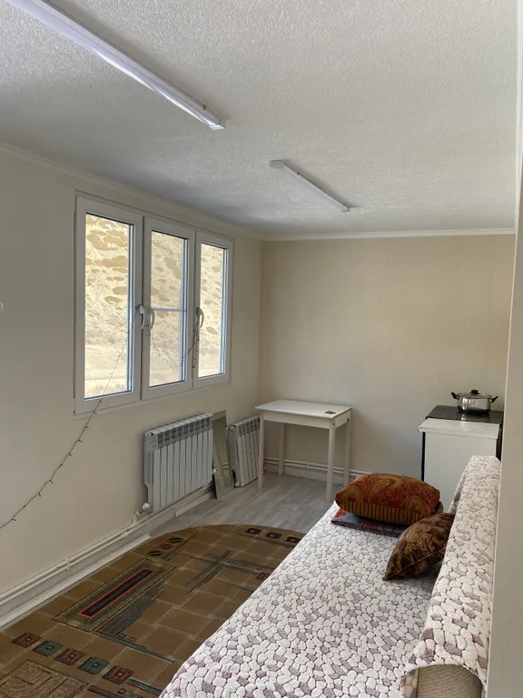 У подножья горы Ирикчат и реки светлая, уютная, просторная квартира