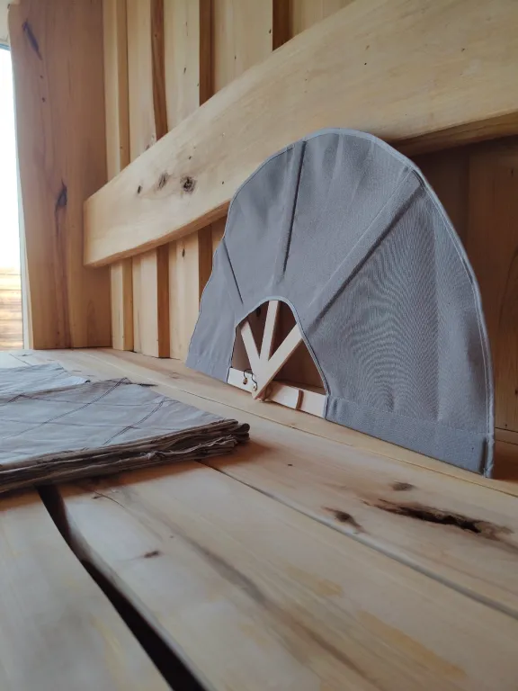 Уютный дом с баней из липы и уличным бассейном