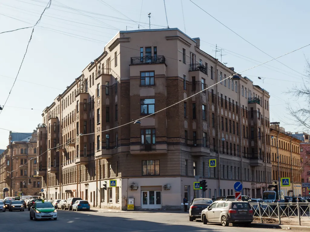 Квартира Квартира InRetroGreen — Санкт-Петербург
