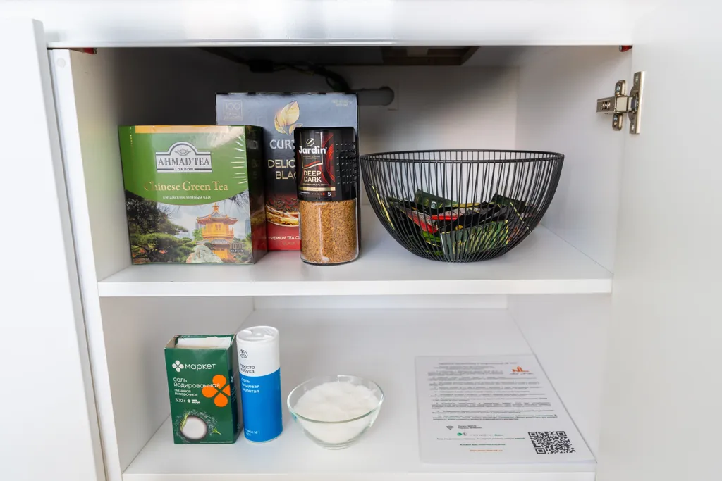 Уютная студия с видом на башни