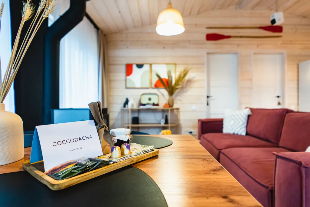 Коттедж Coral с 2-мя спальнями на Ладожском озере