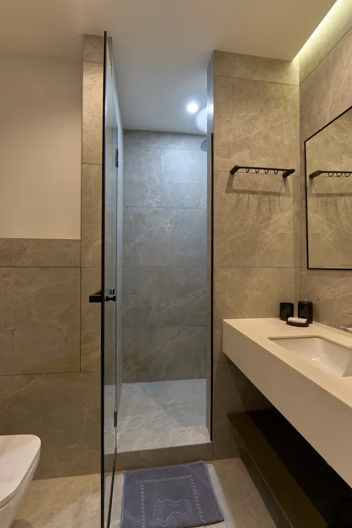 Уютные апартаменты на третьем этаже с видом на море