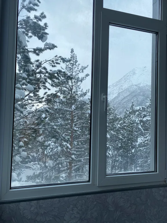 Современная квартира с видом на горы