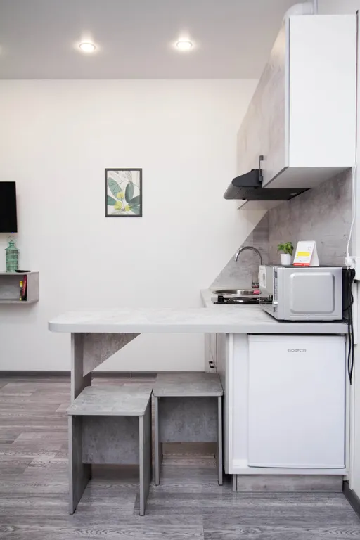 Уютная студия с видом на набережную