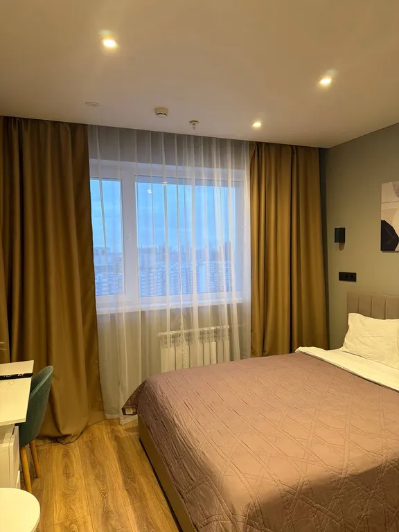 Квартира Квартира Новая студия в гостинице Салют — Москва