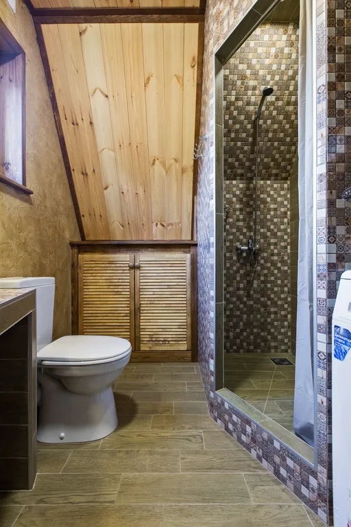 Афрейм (дом-шалаш) ОСЕНЬ с баней