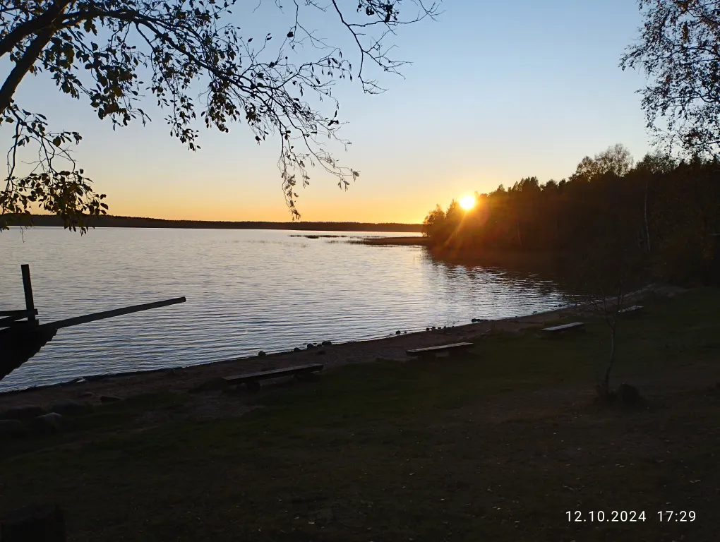 Дом с сауной у озера