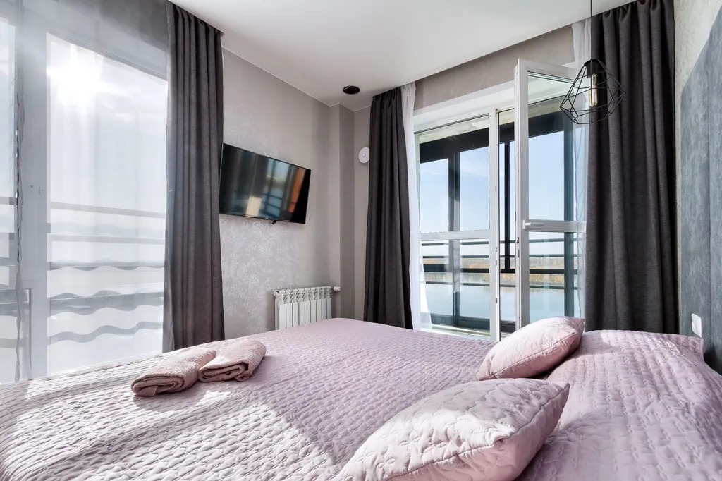 Квартира Квартира Апартамент с красивым видом на реку в центре города — Новосибирск